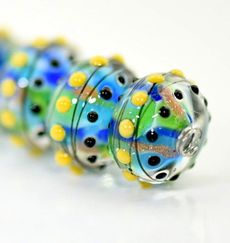 11009501 - Seven Dawn in the Woods Rondelle Beads