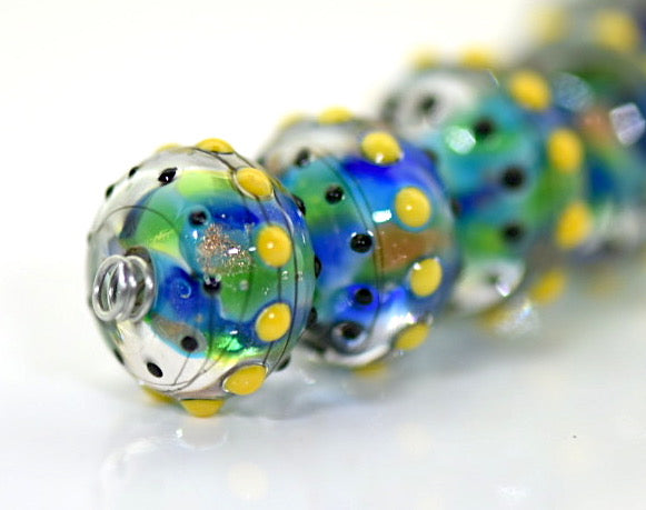 11009501 - Seven Dawn in the Woods Rondelle Beads