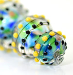 grace lampwork beads artisan handmade glass beads SRA