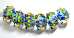 grace lampwork beads artisan handmade glass beads SRA