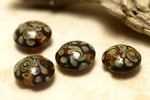 grace lampwork beads artisan handmade glass beads SRA