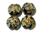 grace lampwork beads artisan handmade glass beads SRA