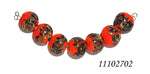 11102702 - Seven Coral w/Beige Lentil Beads