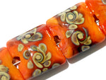 grace lampwork beads artisan handmade glass beads SRA