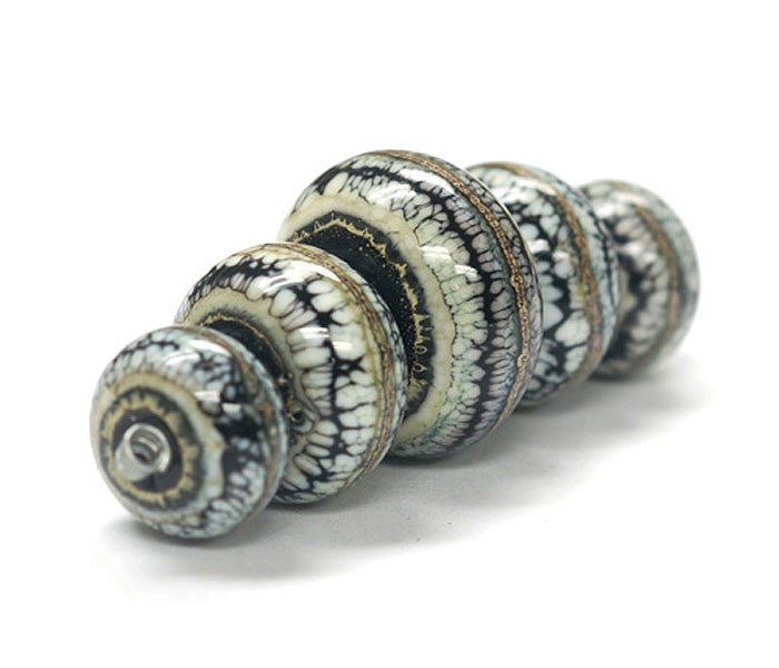grace lampwork beads artisan handmade glass beads SRA