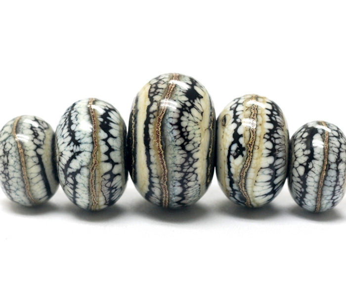 grace lampwork beads artisan handmade glass beads SRA