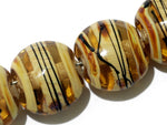 grace lampwork beads artisan handmade glass beads SRA
