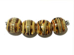 grace lampwork beads artisan handmade glass beads SRA