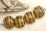 grace lampwork beads artisan handmade glass beads SRA
