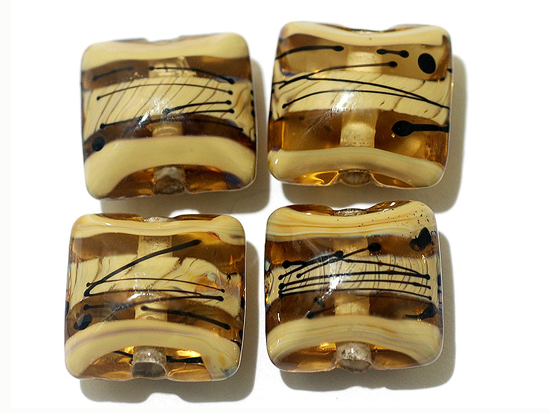 grace lampwork beads artisan handmade glass beads SRA