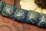 11203604 - Seven Green w/Stringer Pillow Beads