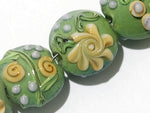 grace lampwork beads artisan handmade glass beads SRA