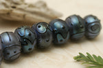 grace lampwork beads artisan handmade glass beads SRA