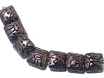 11204504 - Seven Light Purple Pearl Surface Pillow Beads