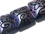 11204704 - Seven Purple Pearl Surface Pillow Beads