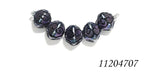 11204707 - Five Purple Pearl Surface Crystal Beads