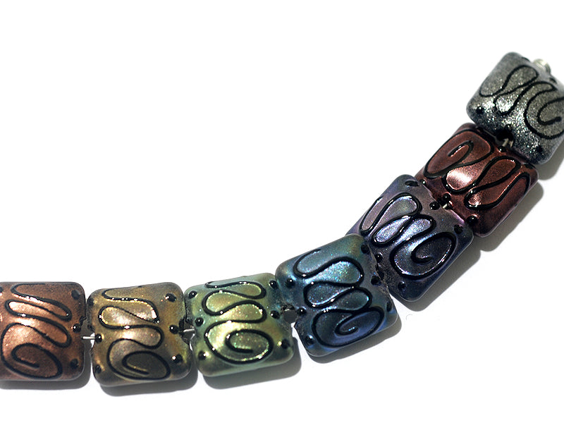 11204904 - Seven Different Color Pearl Surface Pillow Beads