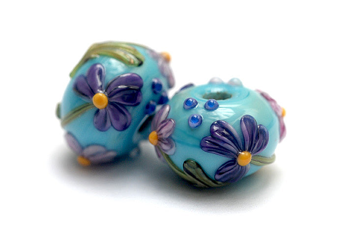 11605801 - Seven Kiley's Bouquet Rondelle Beads