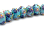 11605801 - Seven Kiley's Bouquet Rondelle Beads