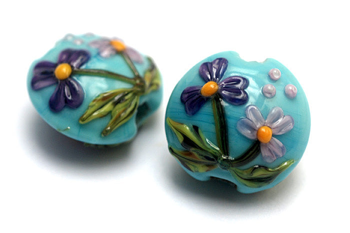 11605812 - Four Kiley's Bouquet Lentil Beads