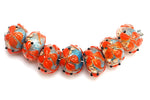 grace lampwork beads artisan handmade glass beads SRA