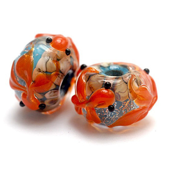 11605901 - Seven Under The Sea Rondelle Beads