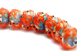 grace lampwork beads artisan handmade glass beads SRA