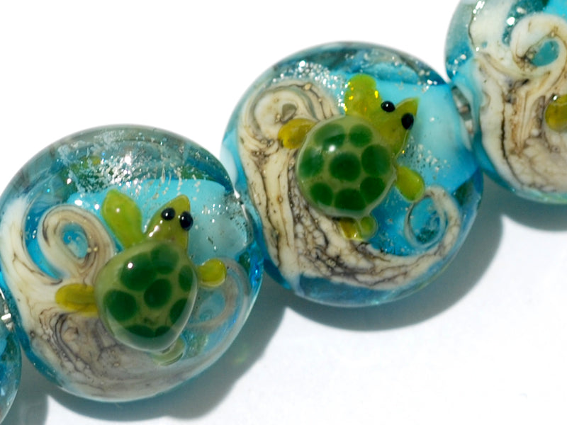 11606012 - Four Turtle Cove Lentil Beads