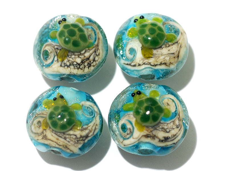 11606012 - Four Turtle Cove Lentil Beads