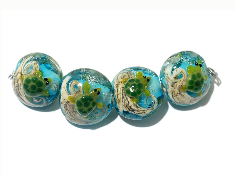 11606012 - Four Turtle Cove Lentil Beads