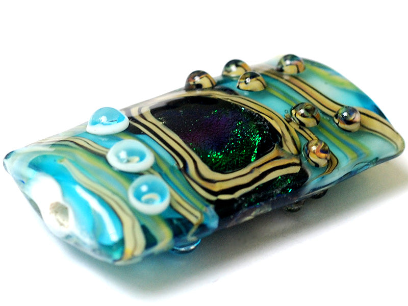 grace lampwork beads artisan handmade glass beads SRA