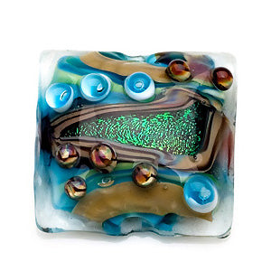 11803704 - Mirage Lake Pillow Focal Bead