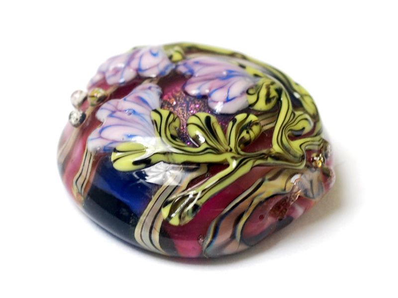 grace lampwork beads artisan handmade glass beads SRA