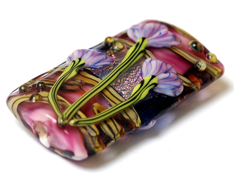 grace lampwork beads artisan handmade glass beads SRA