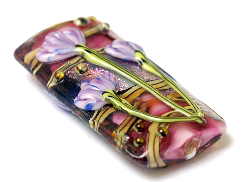 grace lampwork beads artisan handmade glass beads SRA