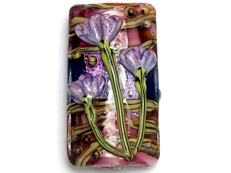 grace lampwork beads artisan handmade glass beads SRA