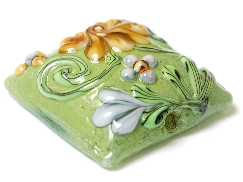grace lampwork beads artisan handmade glass beads SRA