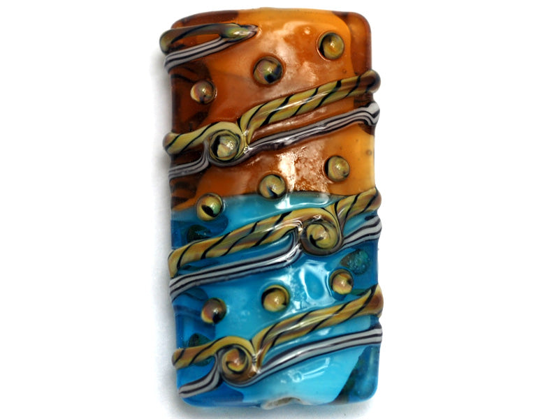 grace lampwork beads artisan handmade glass beads SRA