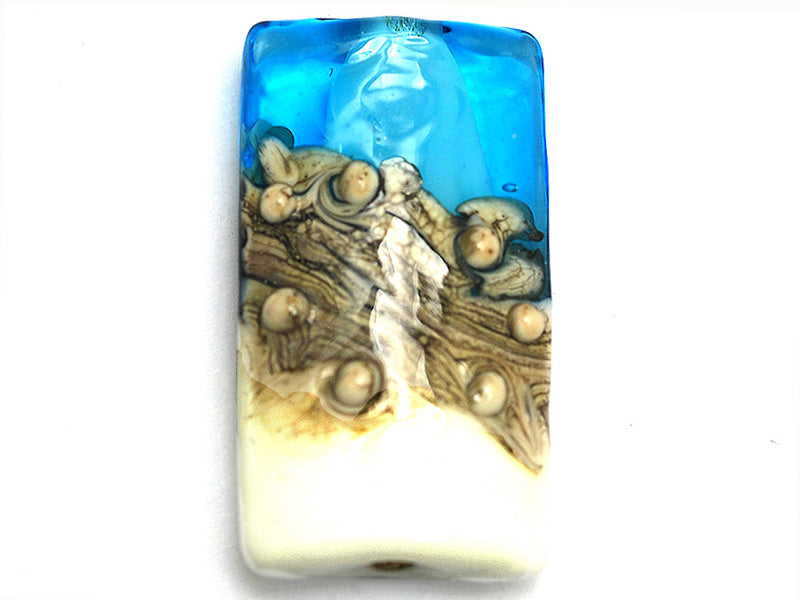 grace lampwork beads artisan handmade glass beads SRA