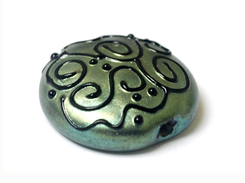 grace lampwork beads artisan handmade glass beads SRA