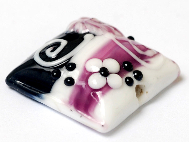 grace lampwork beads artisan handmade glass beads SRA