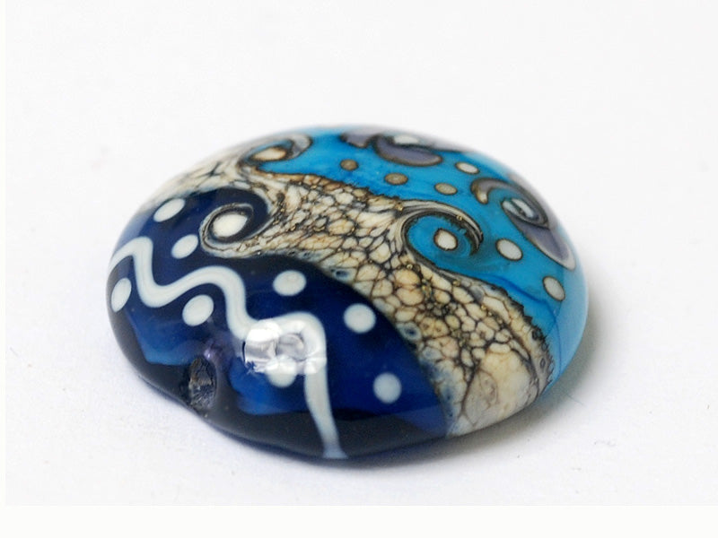 grace lampwork beads artisan handmade glass beads SRA