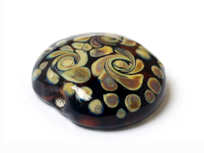 grace lampwork beads artisan handmade glass beads SRA