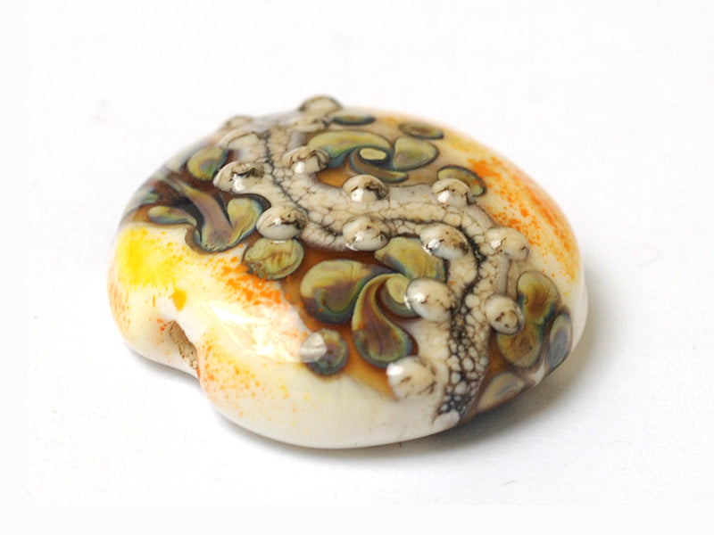 grace lampwork beads artisan handmade glass beads SRA