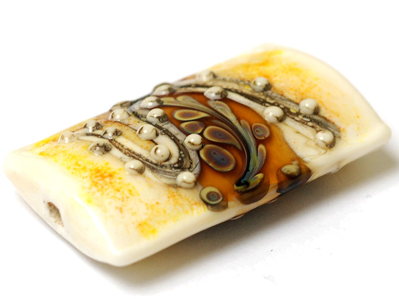 grace lampwork beads artisan handmade glass beads SRA