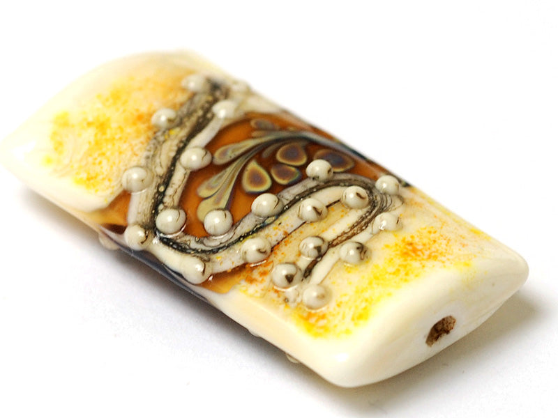 grace lampwork beads artisan handmade glass beads SRA