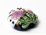 11809302 - Aunt Evelyn's Garden Lentil Focal Bead
