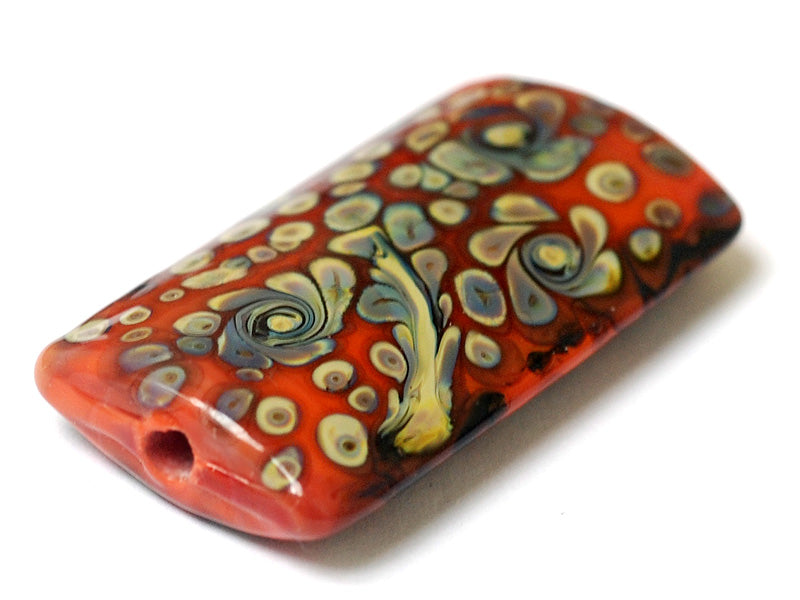 grace lampwork beads artisan handmade glass beads SRA