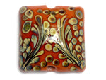 11811704 - Coral w/Beige Pillow Focal Bead