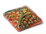 11811704 - Coral w/Beige Pillow Focal Bead